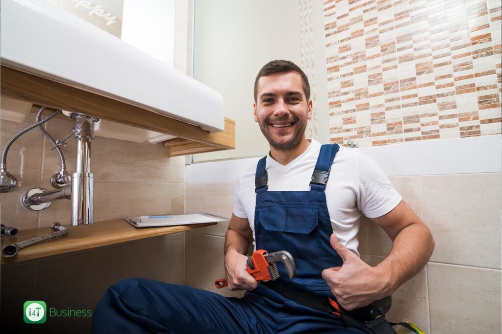 Best practices for using plumbing business templates