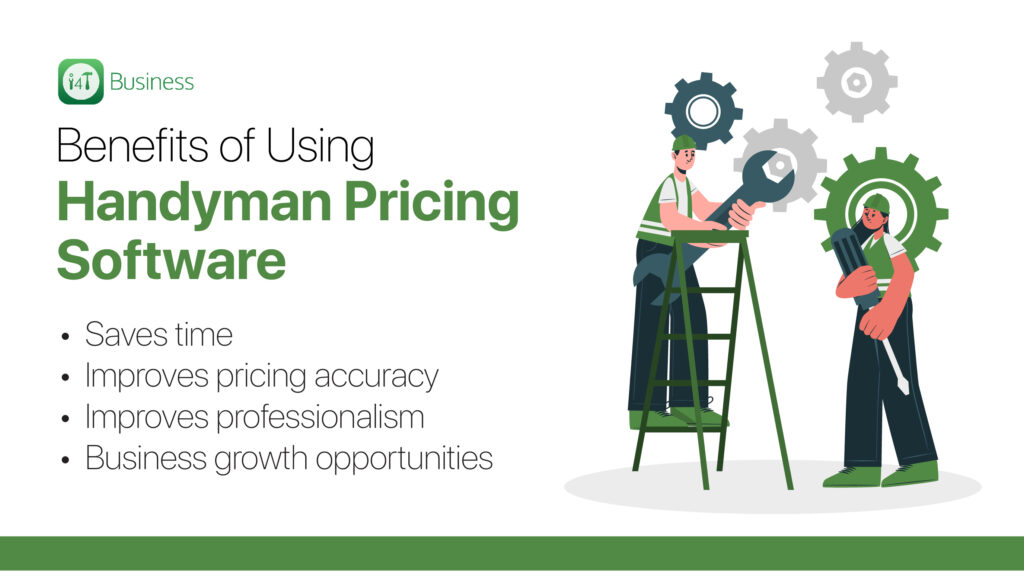 Benefits of using handyman pricing software