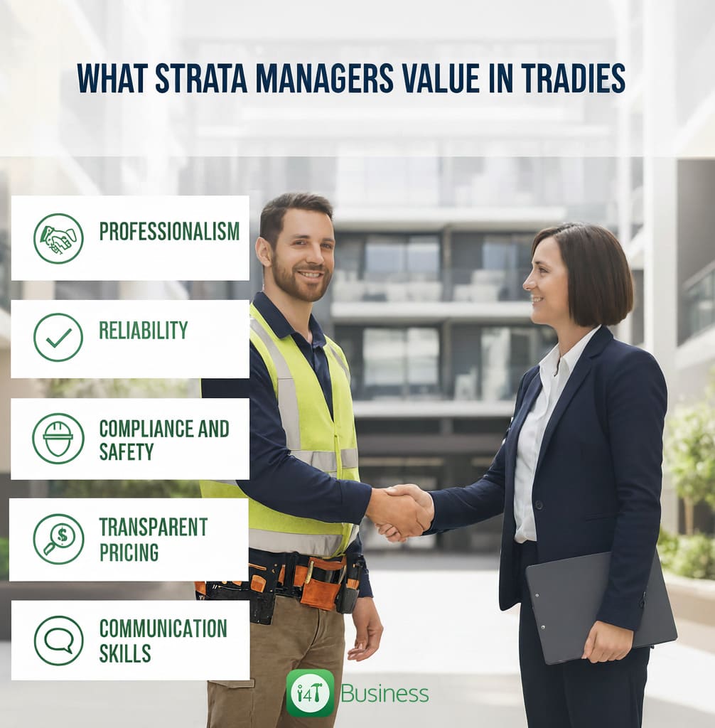 What Strata Managers Value in Tradies